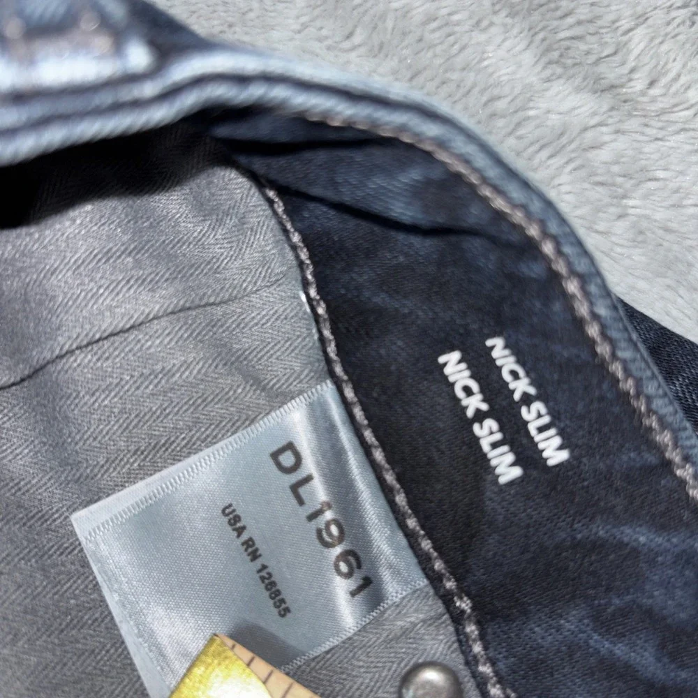 DL 1961‎ Nick Slim Dark Wash Men's Jeans size 40x30 NWT
